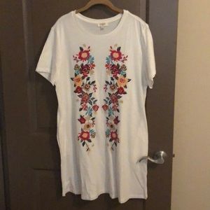 Floral Pattern Dress w/ pockets!!!